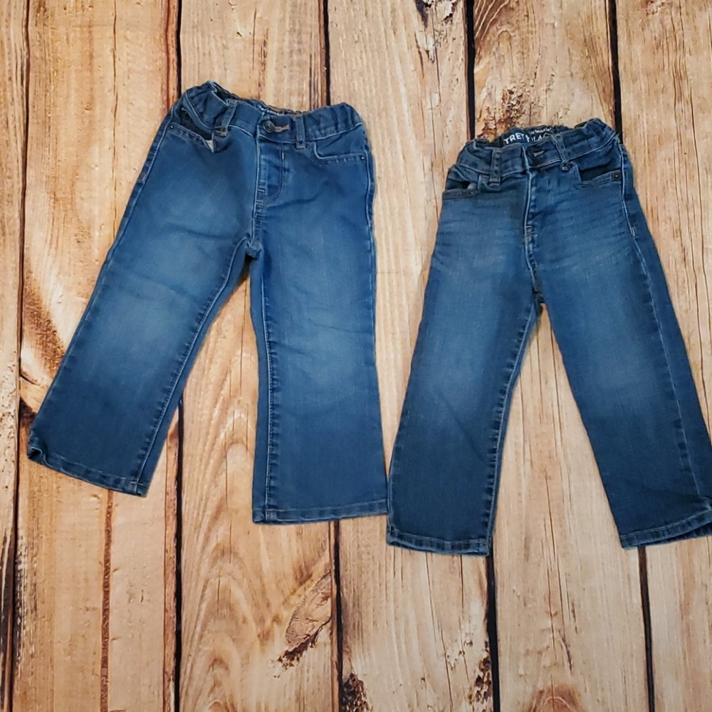 2T Boy Jeans 2 Pair lot